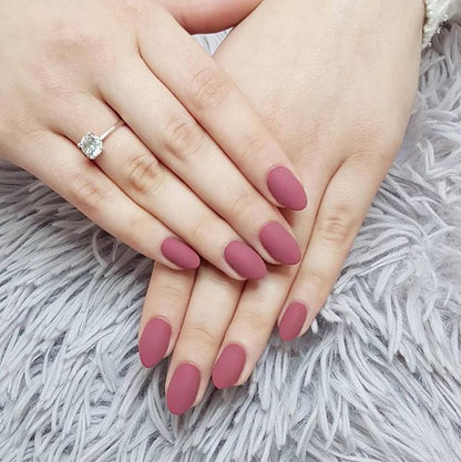 4Pcs Quick Dry Matte Nail Paints | Unique Imported Polish Shades | Nail lacquer | Nail tone for Parties and Gifts